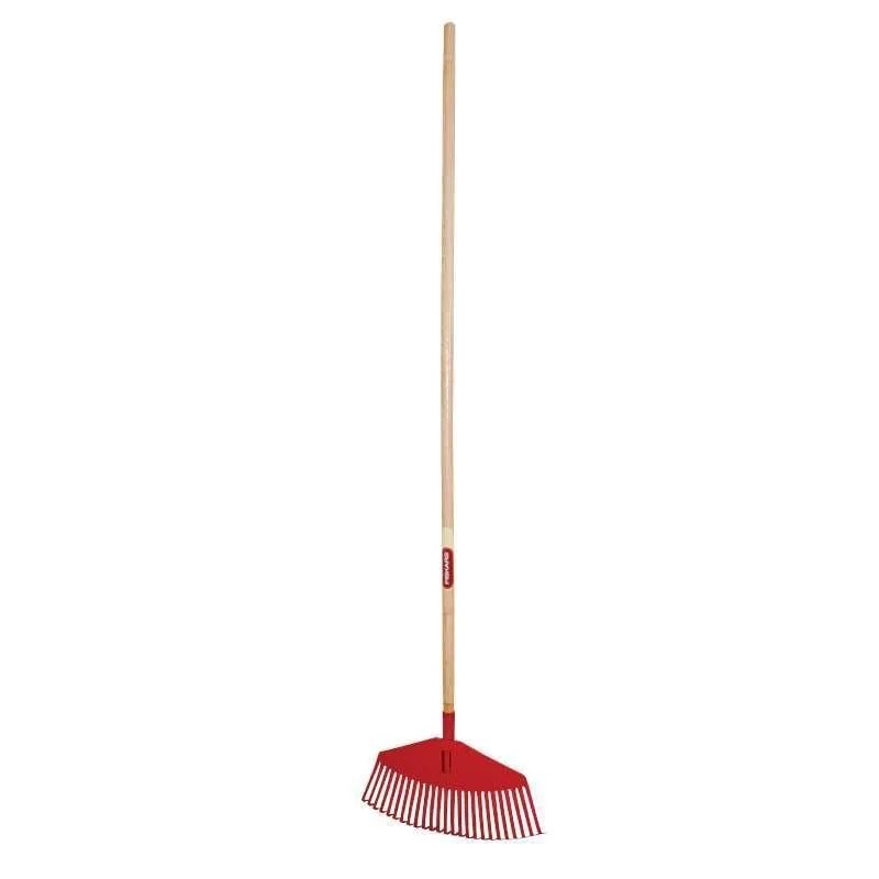 Fiskars Classic rastrello foglie 25 denti 43 cm manico legno