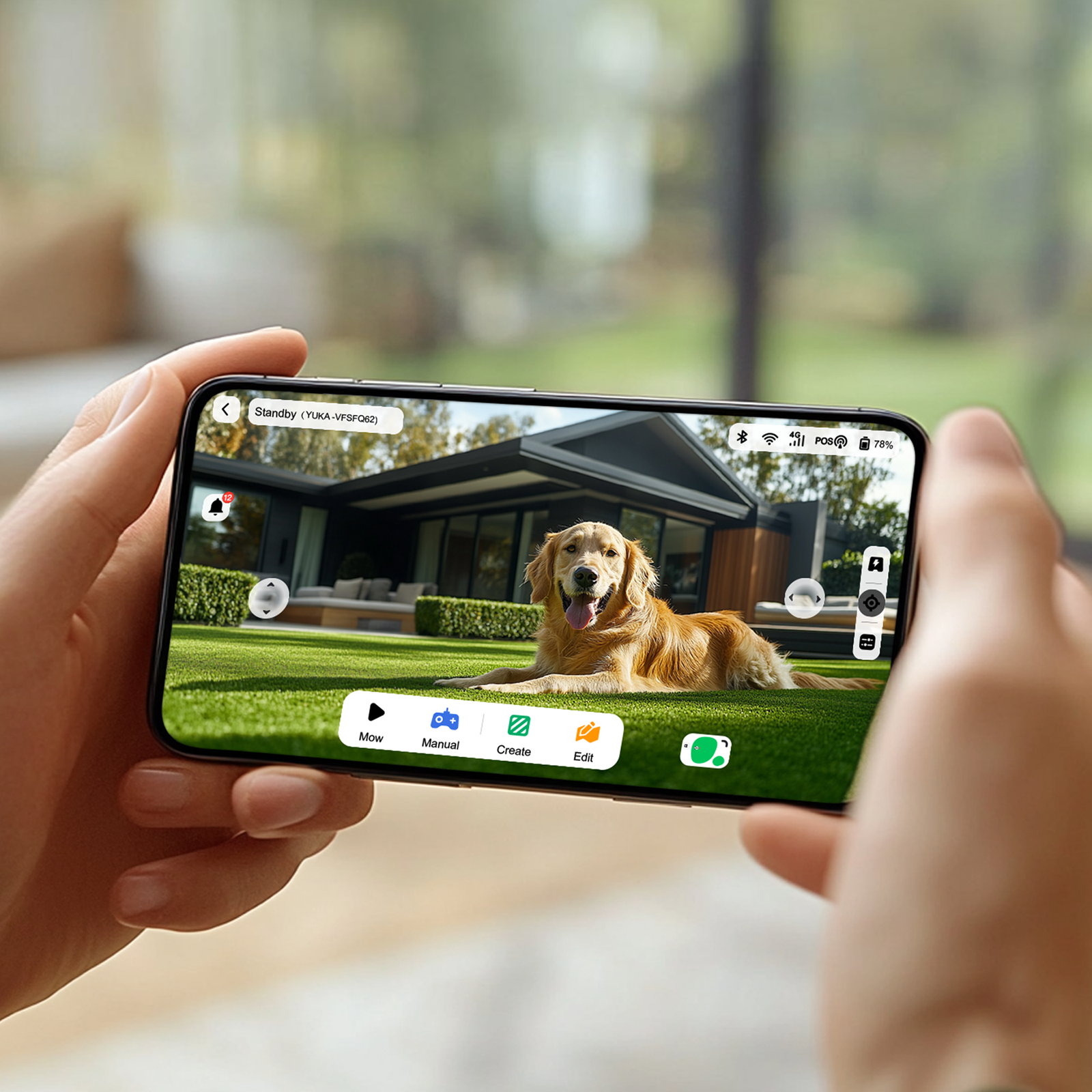 Mammotion servizio 4G robot tagliaerba 3 mesi controllo app