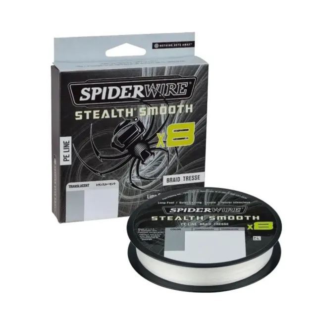 Spiderwire Stealth Smooth 8 trecciato 150m 0,15mm traslucido