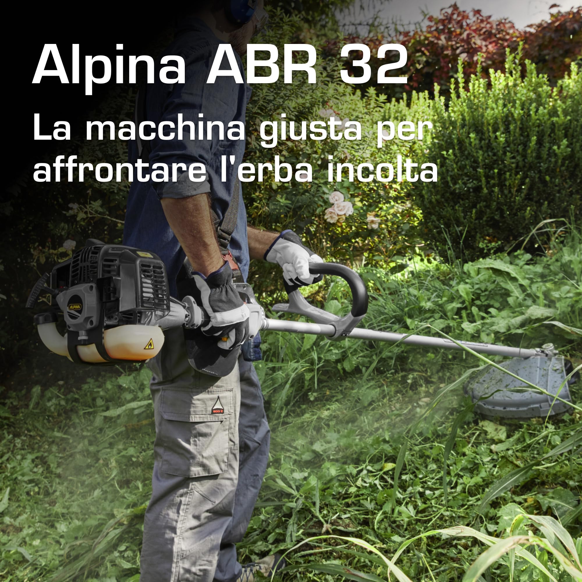 Alpina ABR 32 decespugliatore a scoppio 32,6 cc 43 cm