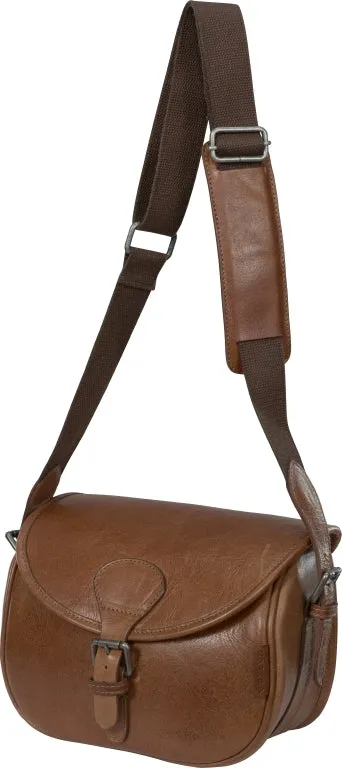 Retrieve Patrontaske 125 cartucciera pelle cognac 125 colpi