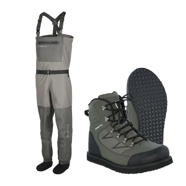 Kinetic X4 set waders traspiranti + stivali M 42