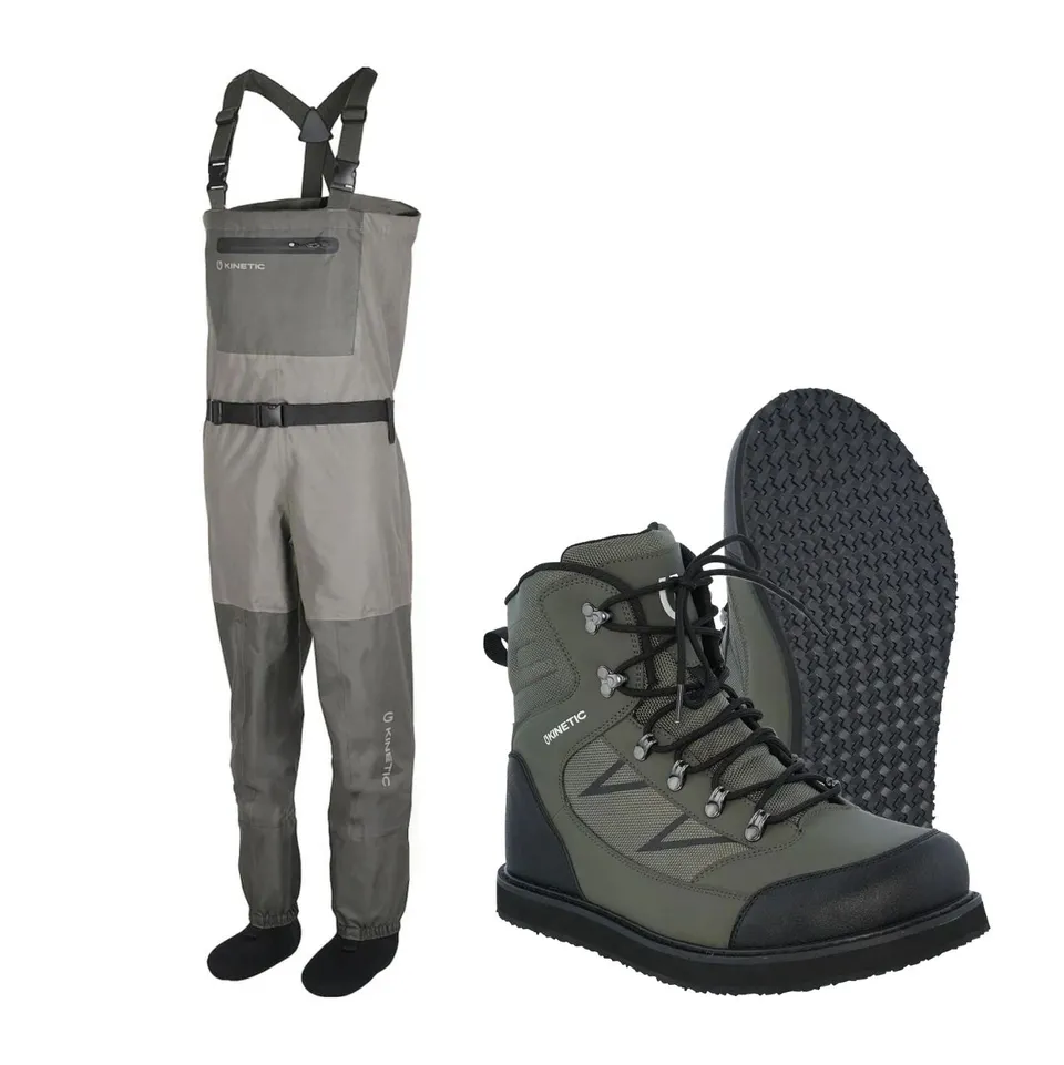 Kinetic X4 set waders traspiranti + stivali M 42