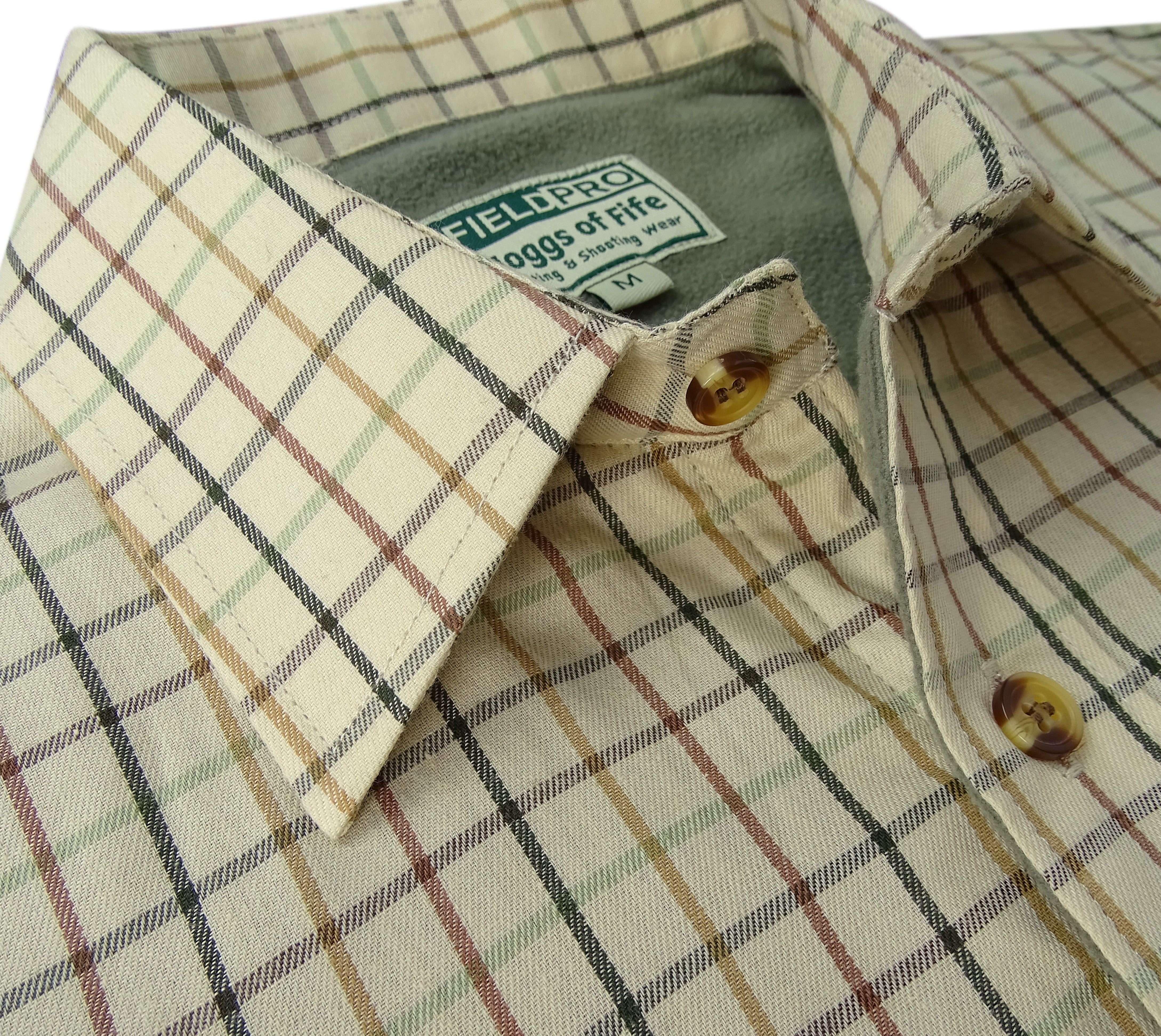 Birch Micro-Fleece camicia Olive Tan in pile