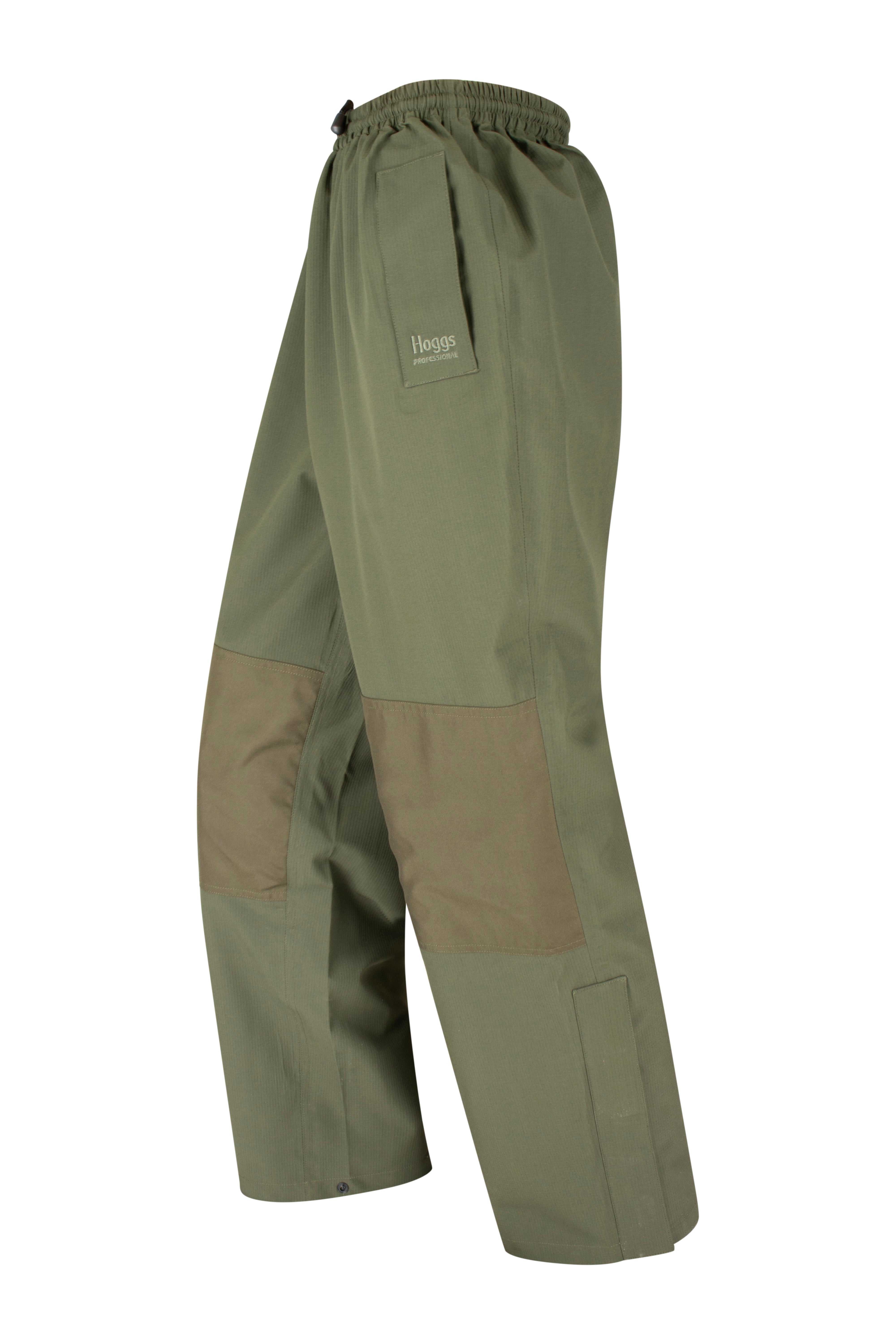 Hoggs of Fife Green King II pantaloni pioggia M impermeabili