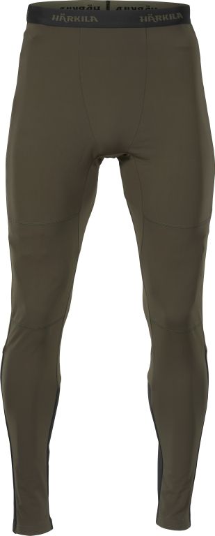 Härkila Heat Long Johns pantaloni riscaldati willow green