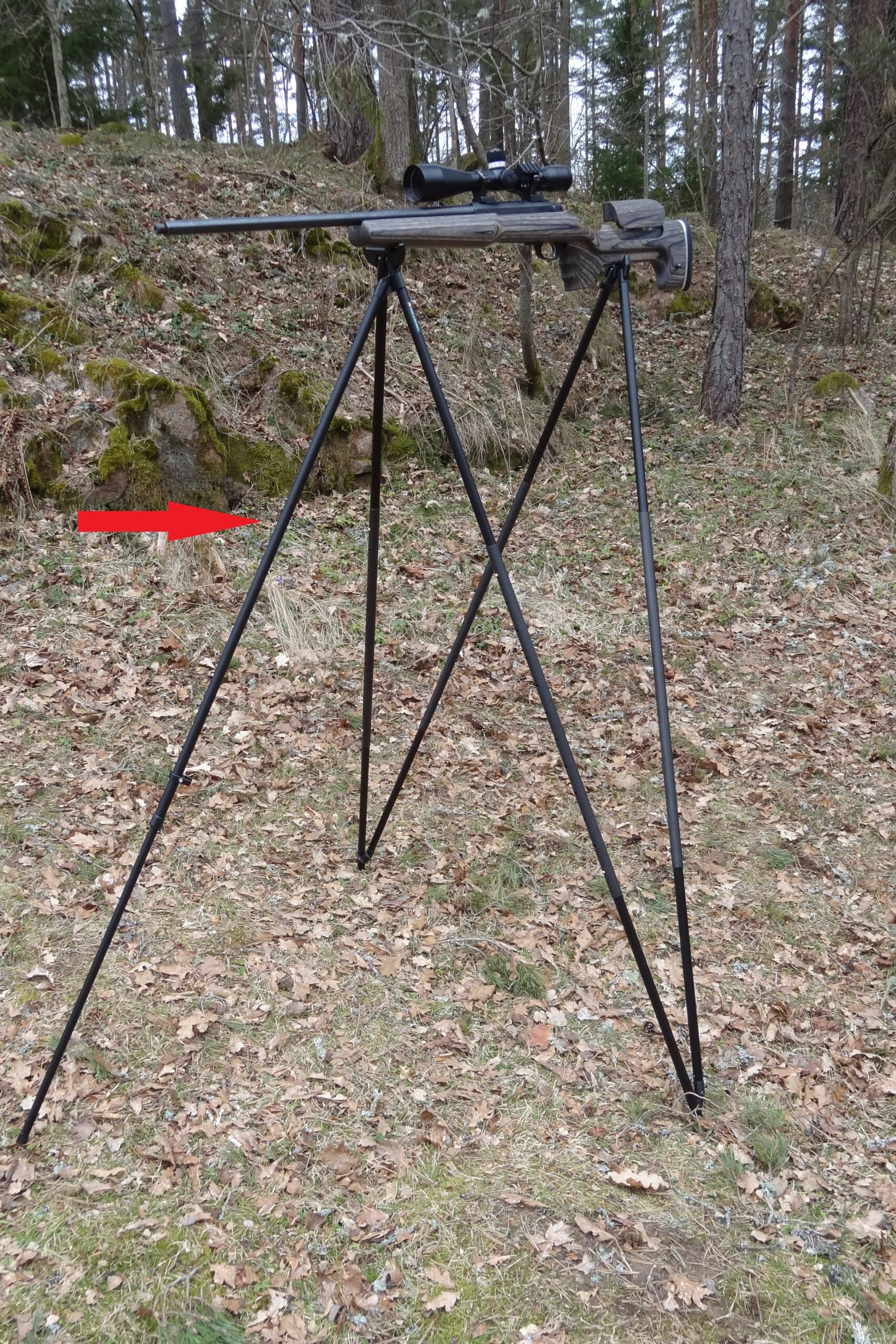 Viper-Flex Styx Journey+ Single Leg appoggio tiro alluminio