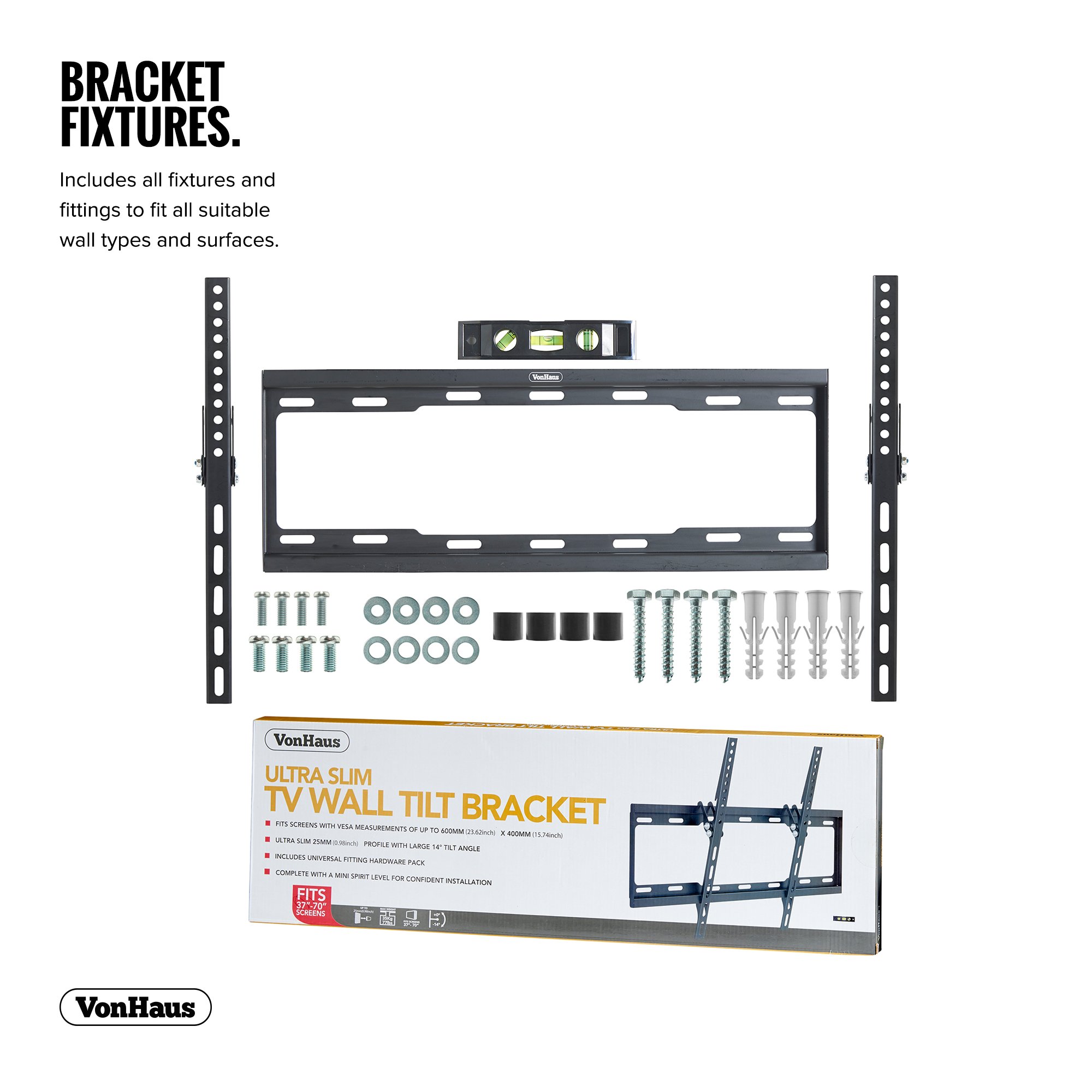 Vonhaus Designer Habitat Supporto TV 37-70 Pollici