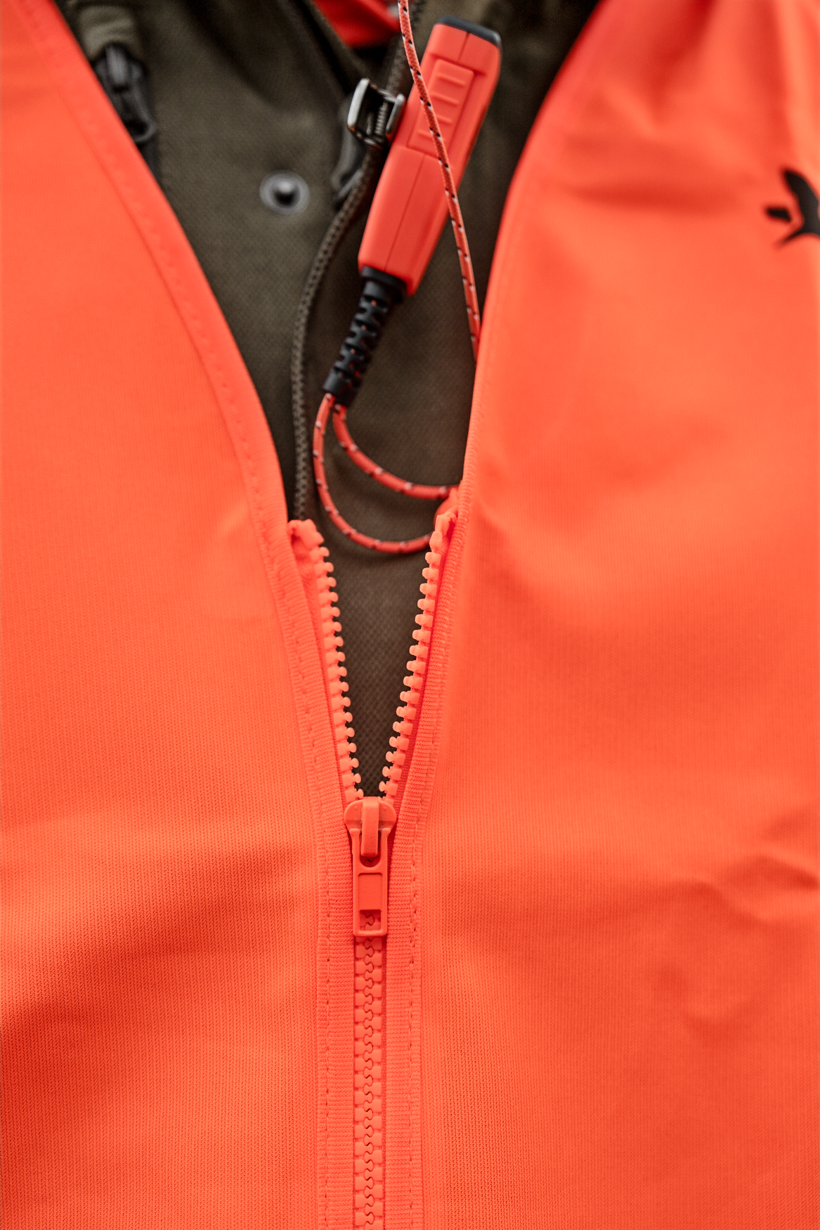 Seeland Safety Vest Orange Blaze gilet caccia alta visibilità