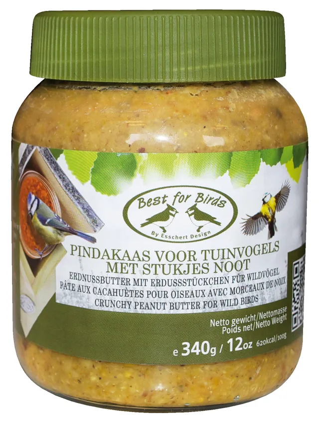 Ryom Peanut Butter mangime uccelli 340 g senza sale