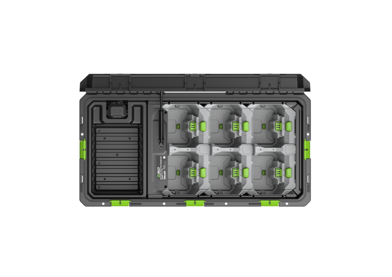 EGO CHU6000 Box Ricarica Multiporta 6 Batterie