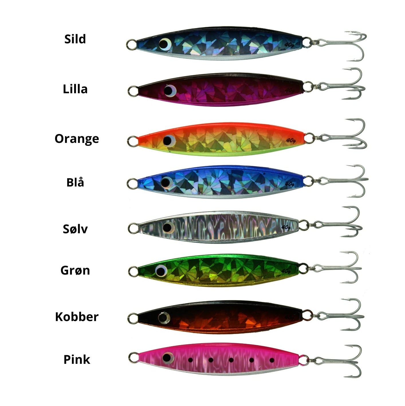 SFG Dr D cucchiaino jig mare 30 g amo treble inox