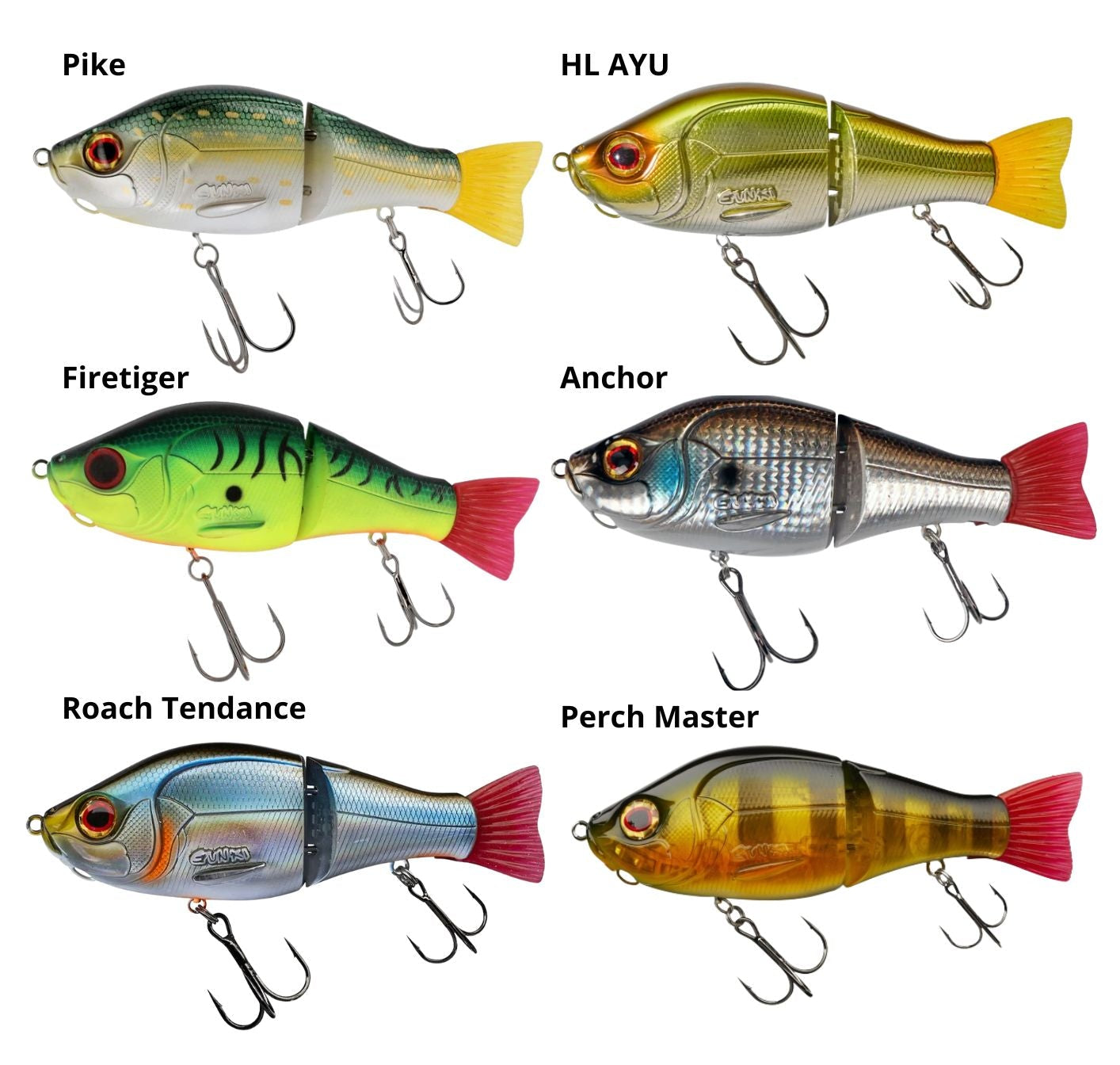 Gunki Scunner 135 S esca swimbait 56 g Firetiger