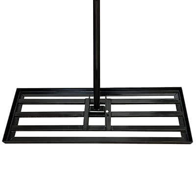 Ryom livellatore prato acciaio 76x26 cm 5 barre