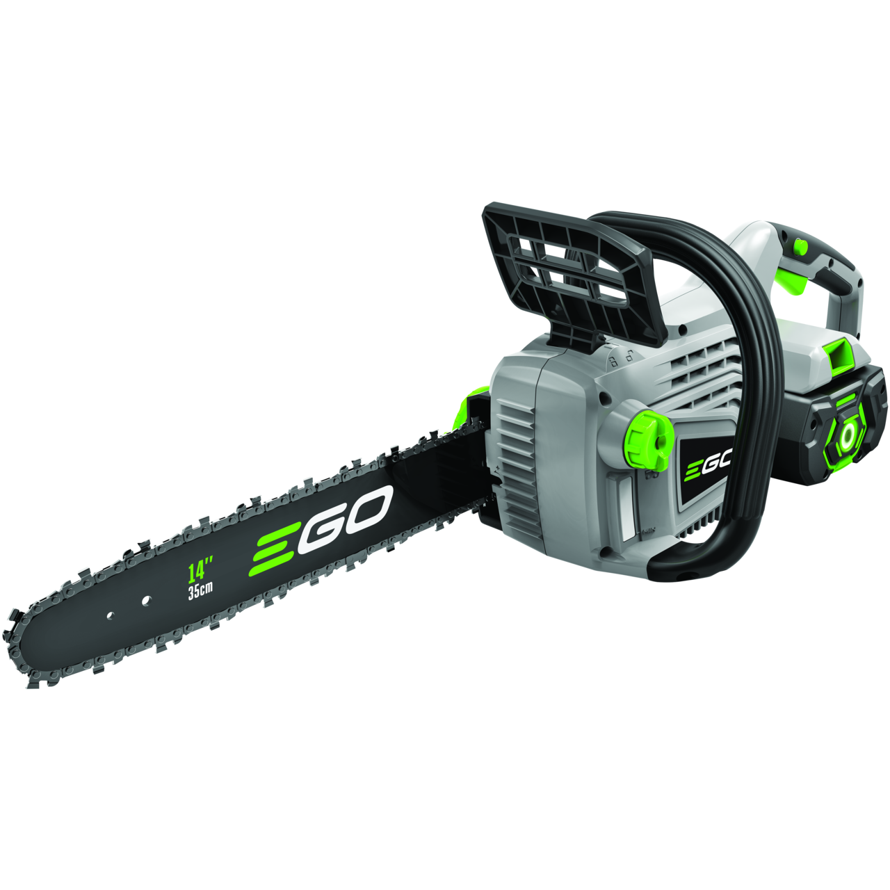 Ego CS1401E motosega a batteria 35 cm kit + cavalletto