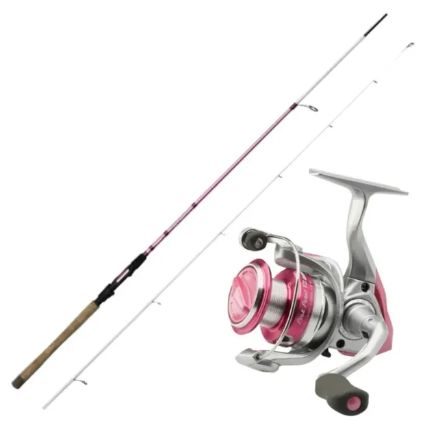 Okuma Pink Pearl V2 7,1 ft 5-20g set pesca spinning rosa