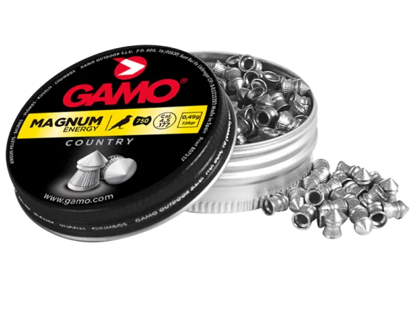 Gamo Magnum 4,5 mm piombini appuntiti per aria compressa