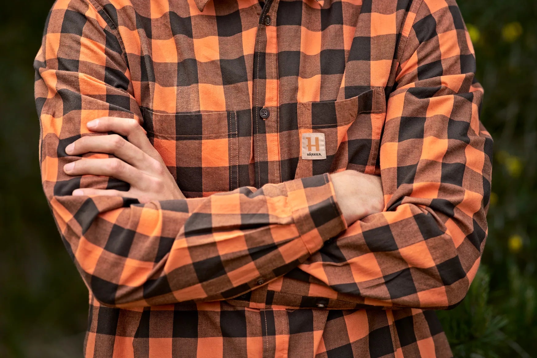 Härkila Scandinavian Camicia Uomo Mandarin L/S