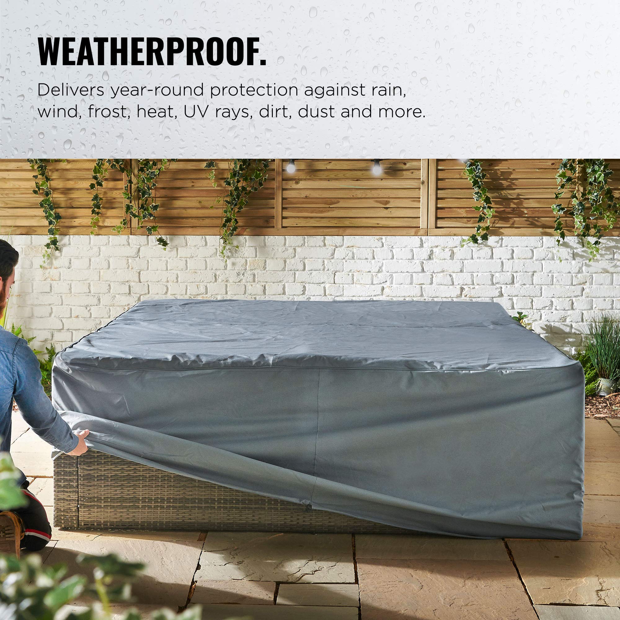 VonHaus Copertura tavolo e sedie set arredo impermeabile