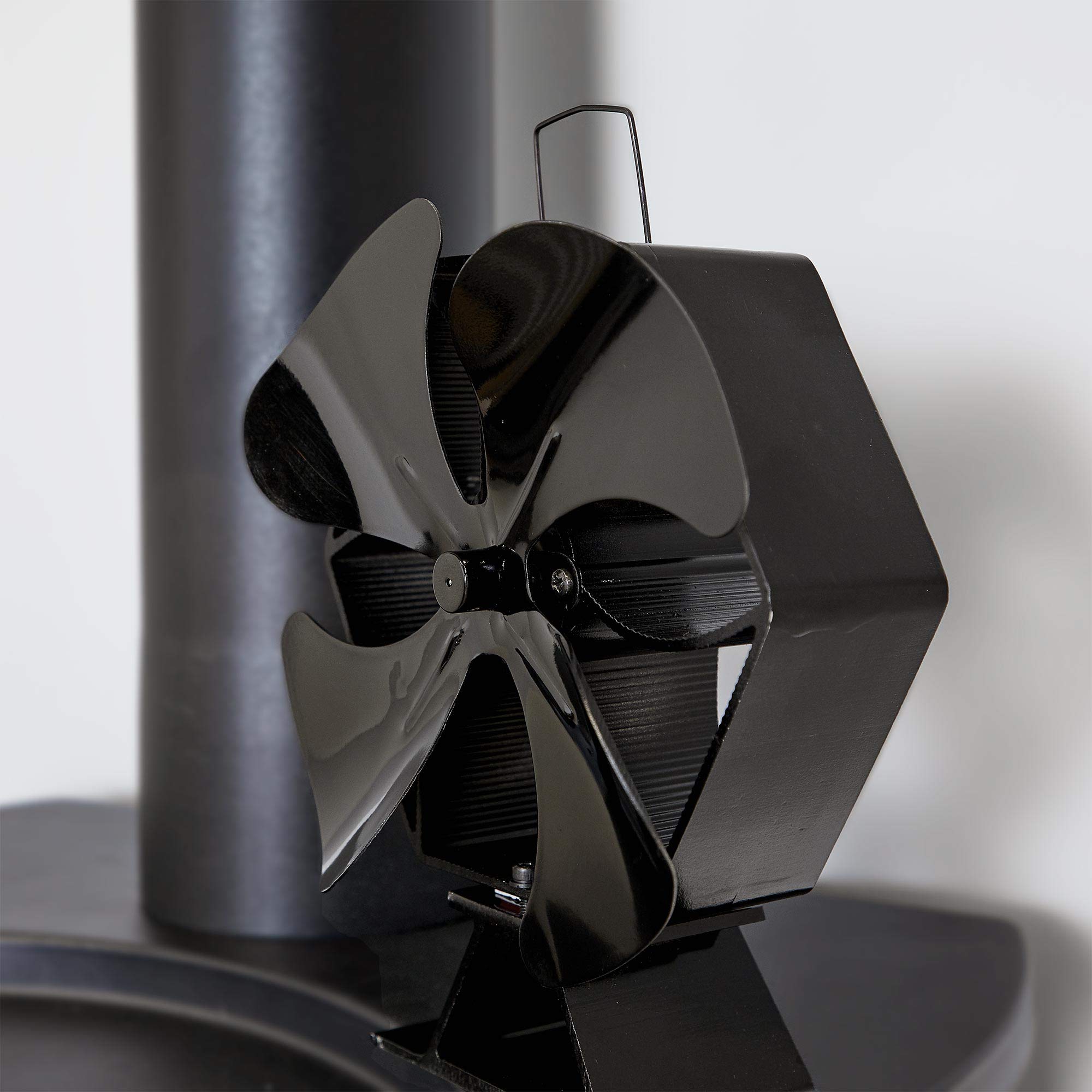 Vonhaus Ventilatore per Stufa XL 4 Pale Termoelettrico
