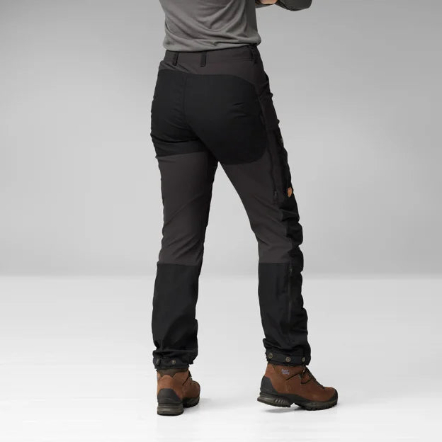 Fjällräven Keb Trousers Curved W pantaloni donna neri