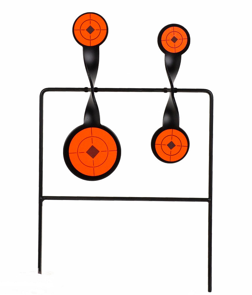 Bersaglio tiro spinner acciaio 4 gong cal.22