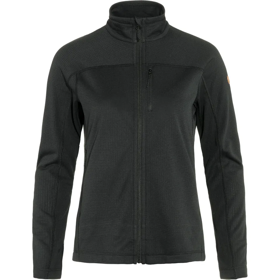 Fjällräven Abisko Lite pile donna nero strato medio