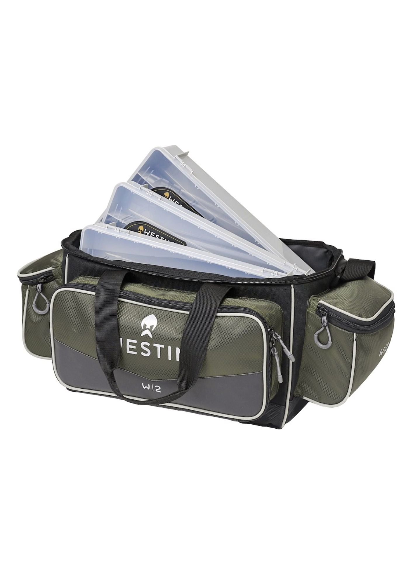 Westin W2 Lure Bag Small borsa da pesca con 3 box impermeabile