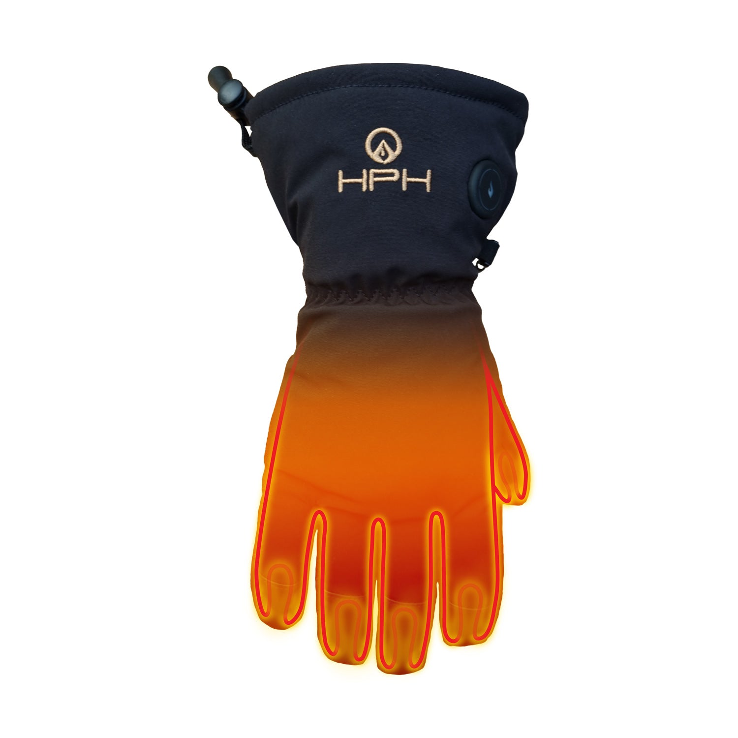 Happyhot Hafjell guanti riscaldati Primaloft impermeabili