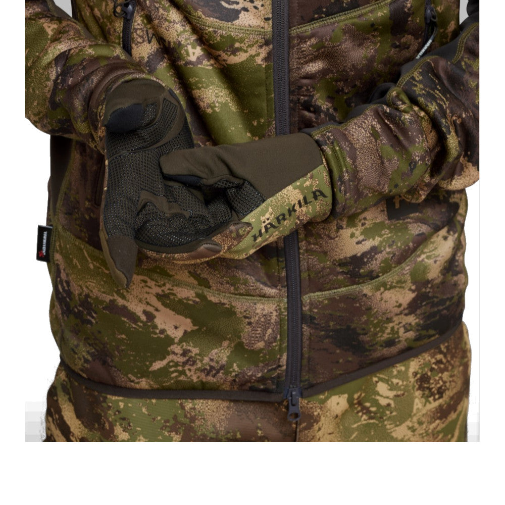 Härkila Deer Stalker Fleece guanti caccia camo