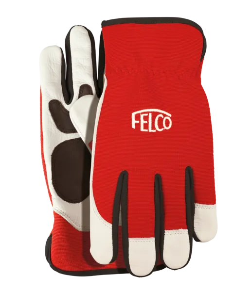 Felco 702 guanti potatura pelle rinforzati