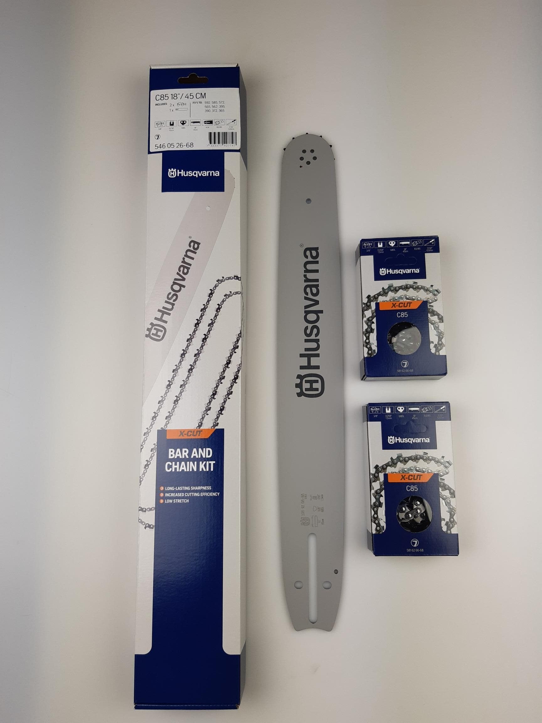 Husqvarna X-Cut C85 Kit Barra e Catena 18" 3/8"