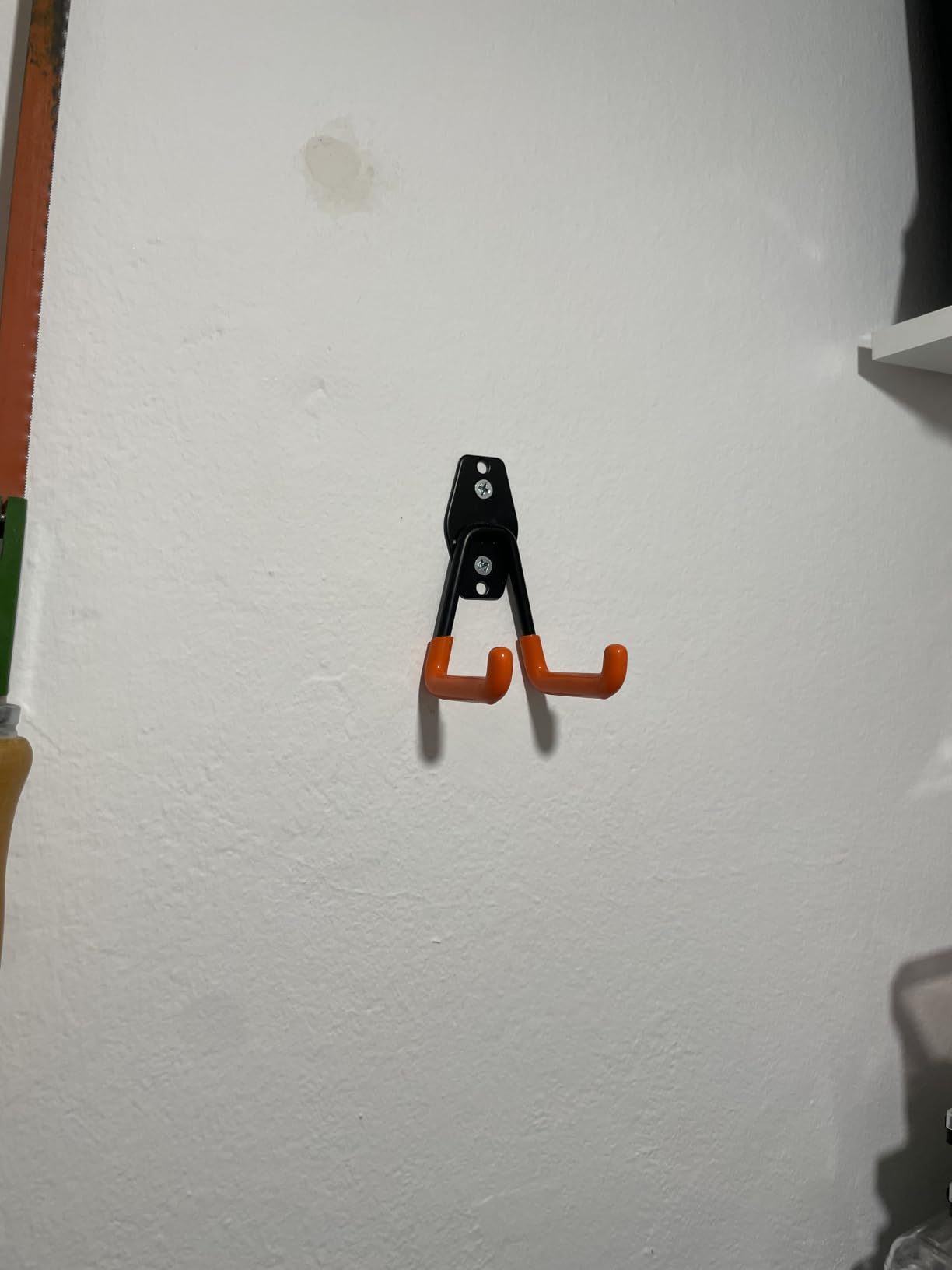 VonHaus Set 10 Ganci da Parete per Garage in Acciaio PVC