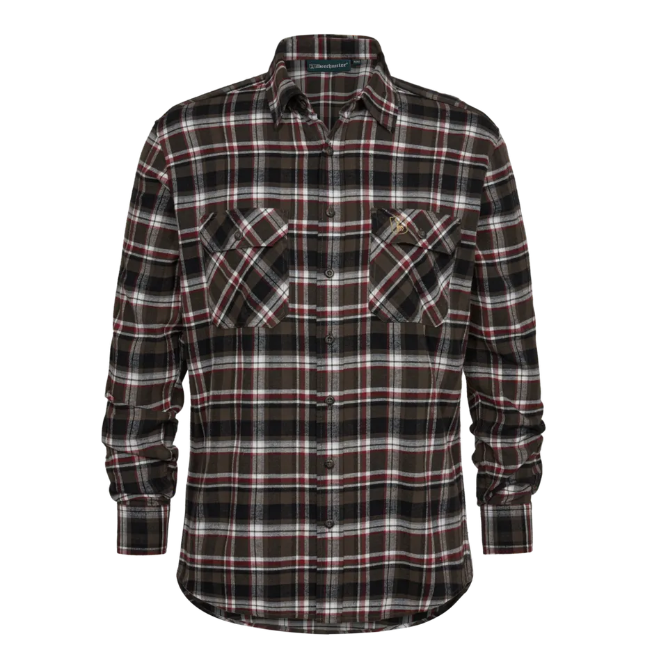 Deerhunter Nathan camicia flanella uomo cotone