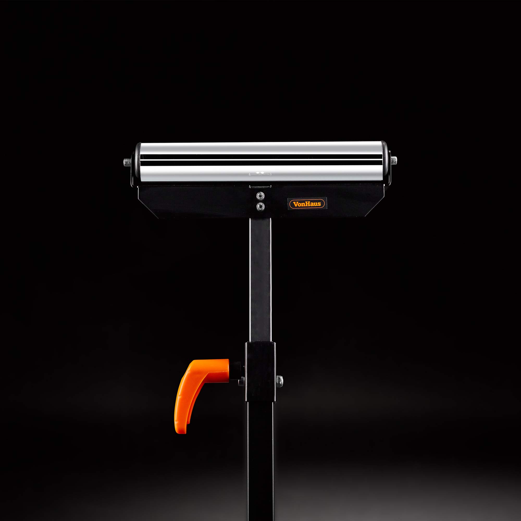 VonHaus supporto rullo acciaio altezza regolabile 68-108 cm