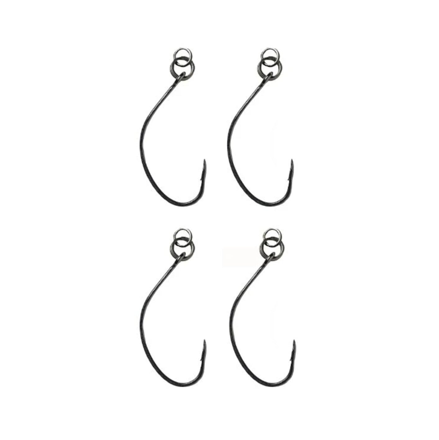 Savage Gear Ring Rigged ami singoli 8 pz per trota di mare
