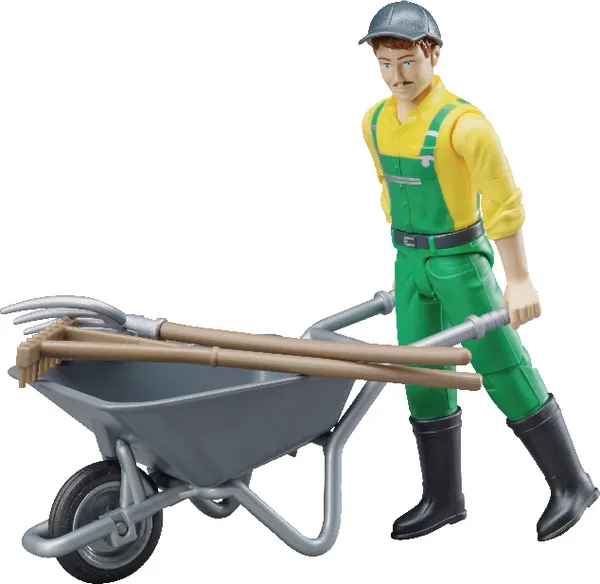 Bruder set agricoltore con accessori 1:16 dai 4 anni