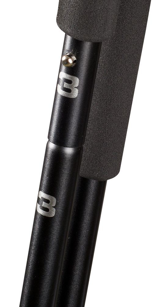 Seeland Bastone da Tiro 4 Gambe Nero Stabile