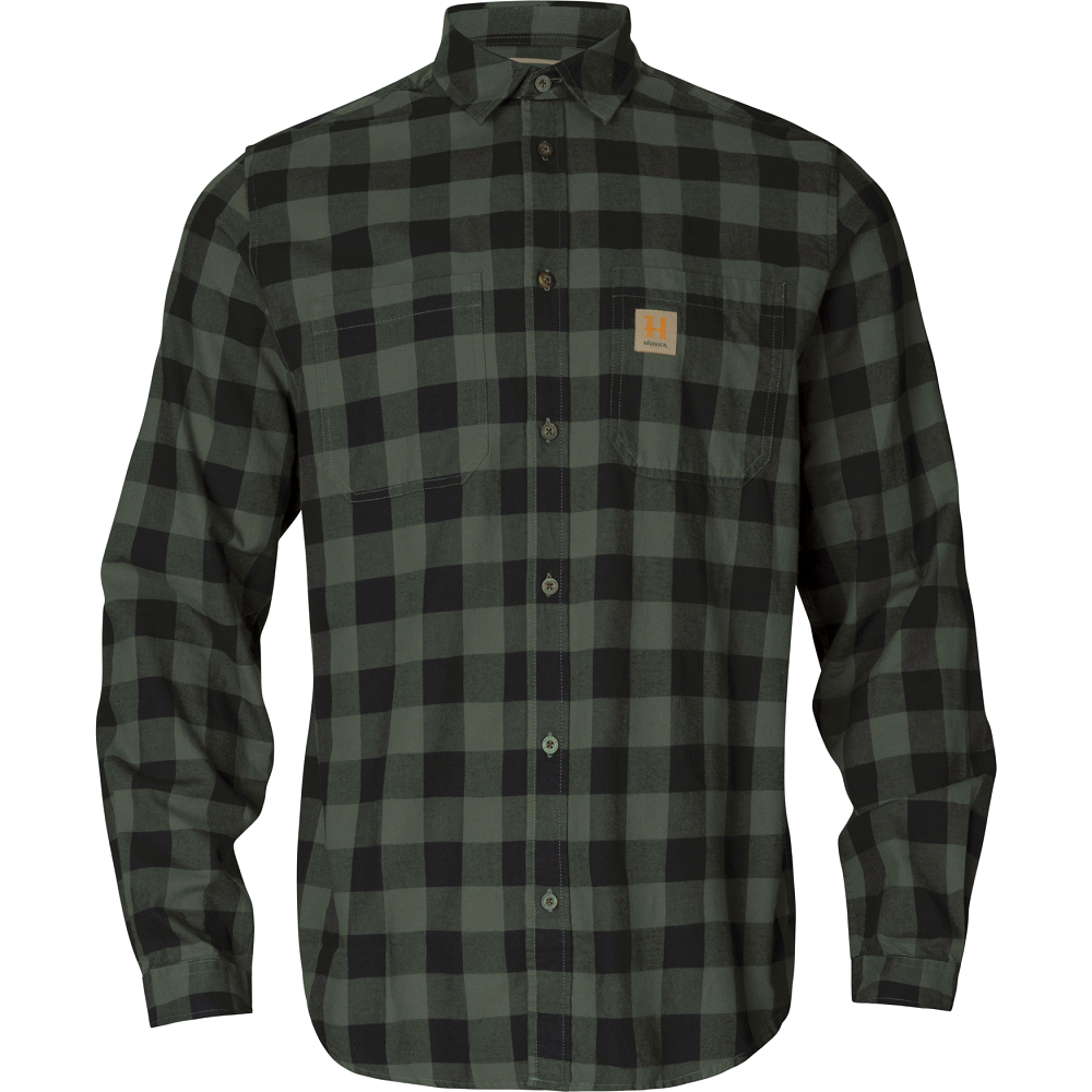 Härkila Scandinavian Camicia Caccia Green Check Traspirante