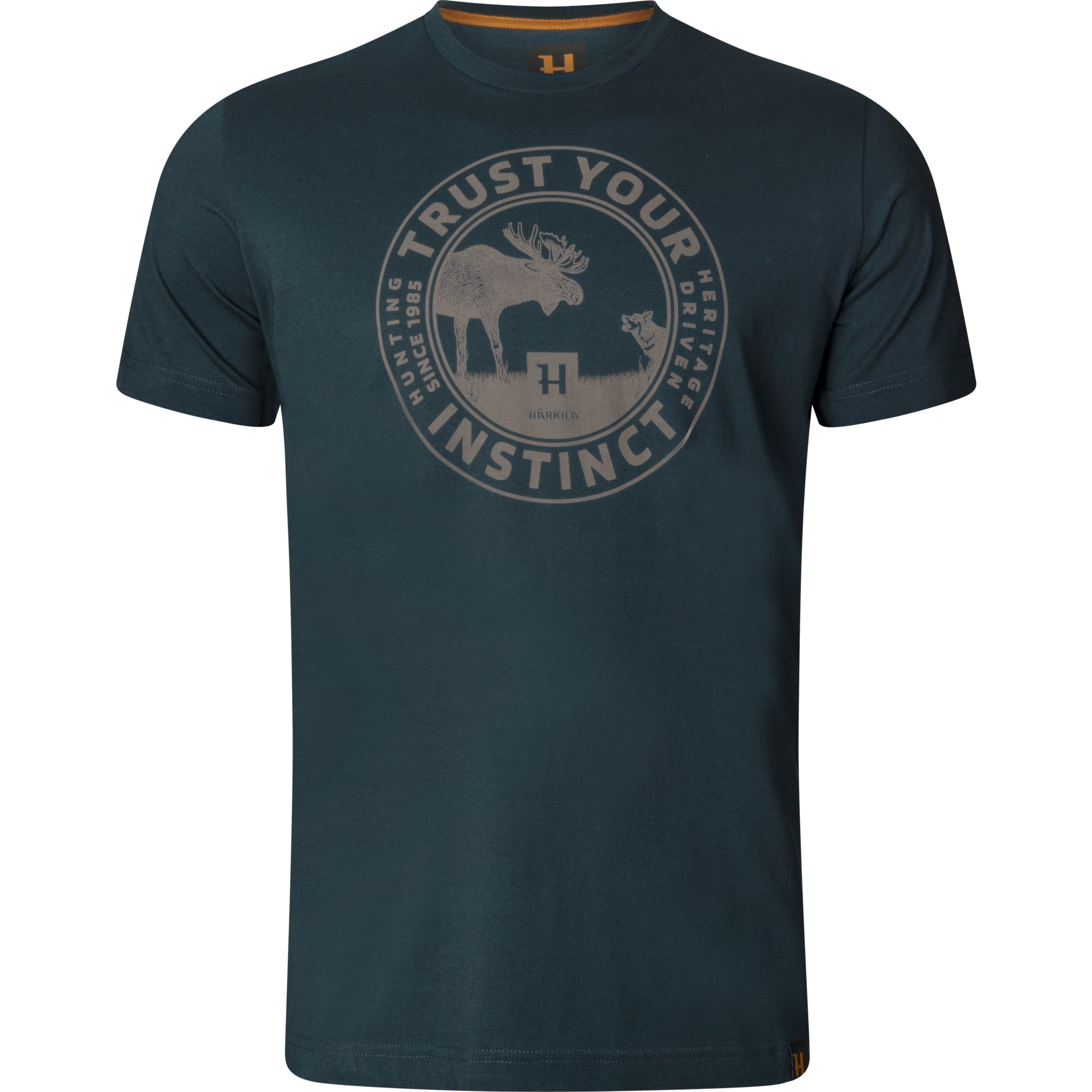 Härkila Moose T-shirt maglietta caccia blu navy