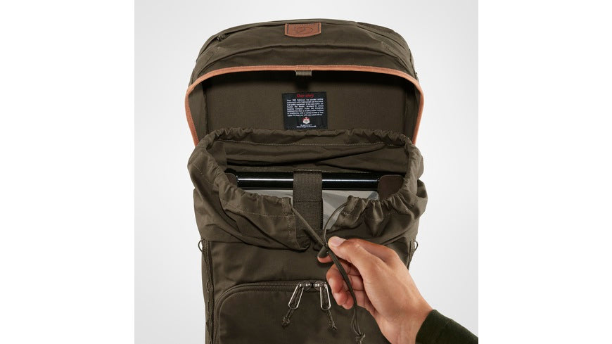 Fjällräven Singi Stubben zaino sgabello 27L verde