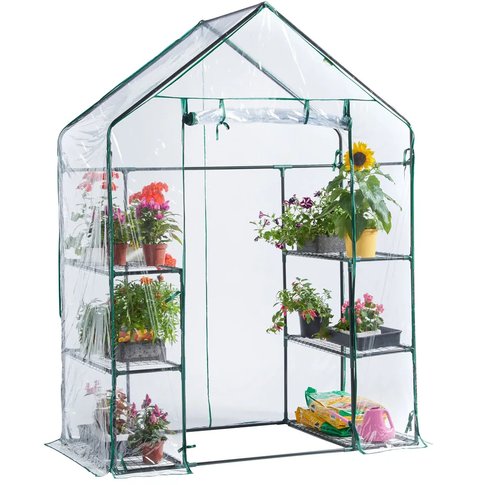 VonHaus Serra compatta 6 ripiani 193x143x73 cm PVC