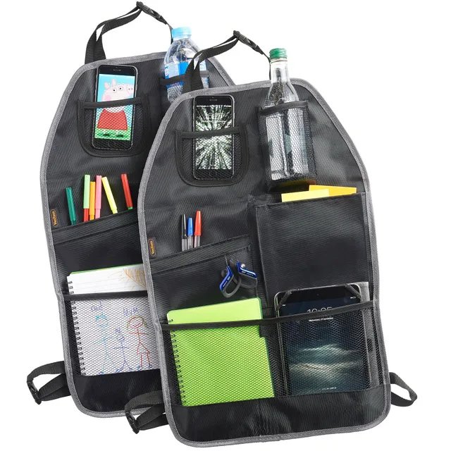 VonHaus Organizer Auto Sedile Posteriore 2 Pezzi Impermeabile