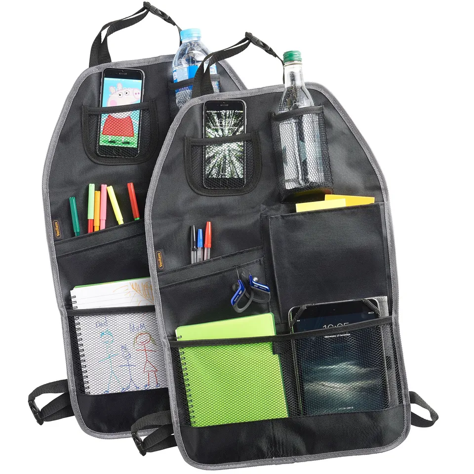 VonHaus Organizer Auto Sedile Posteriore 2 Pezzi Impermeabile
