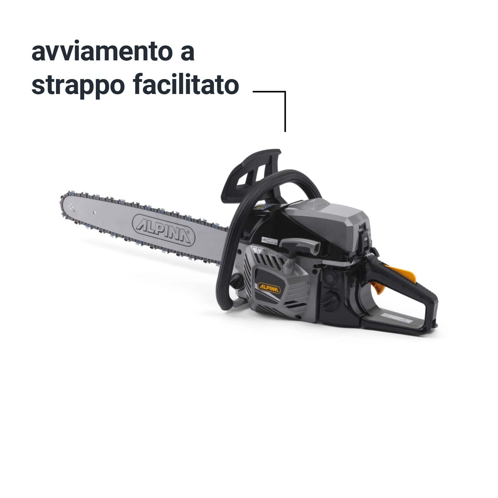 Alpina ACS 50 motosega a scoppio lama 50 cm