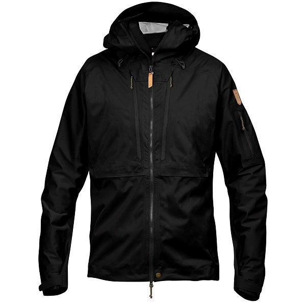 Fjällräven Keb Eco-Shell giacca outdoor uomo nera
