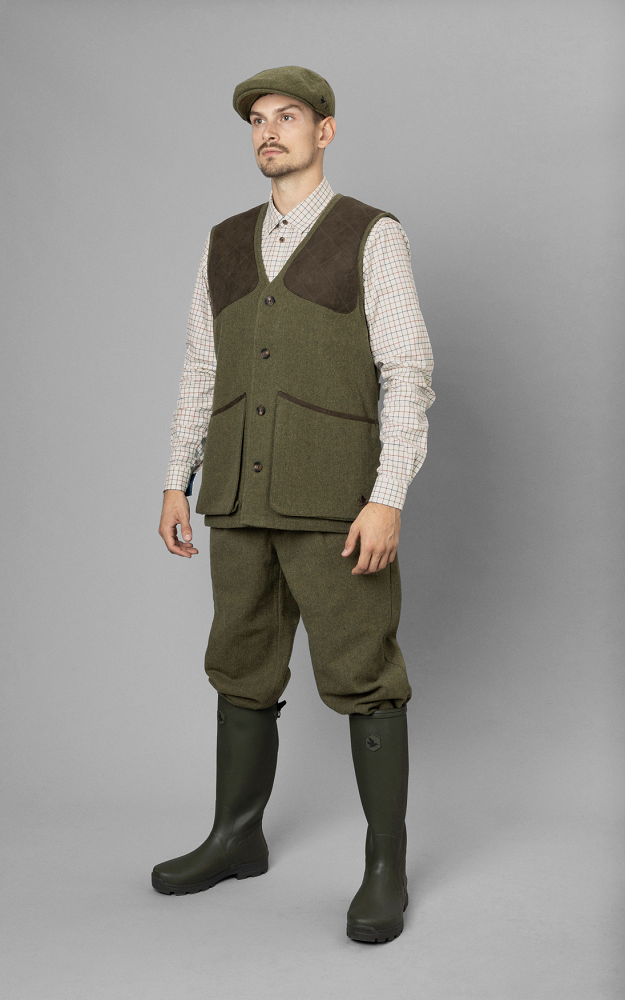 Seeland Hillside Waistcoat gilet caccia verde muschio leggero