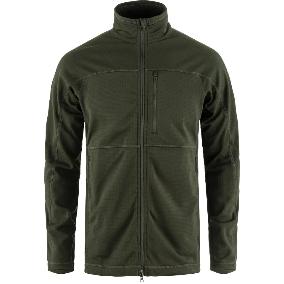 Fjällräven Abisko Lite pile uomo deep forest leggero