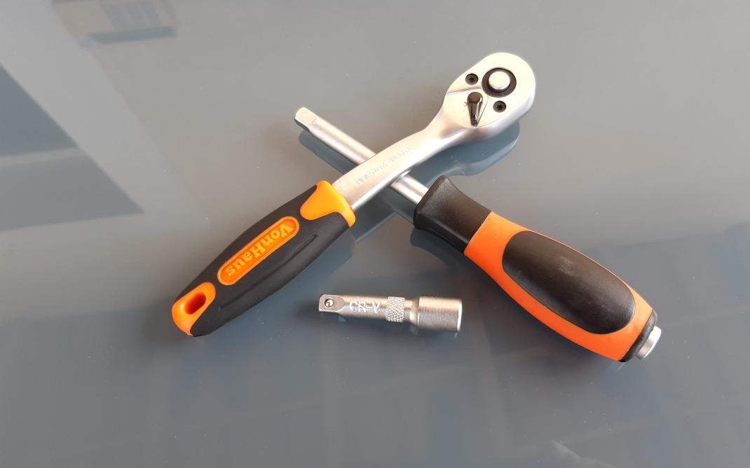 VonHaus Set Chiavi a Bussola 130 Pezzi con Cricchetto