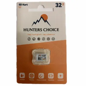 Hunters Choice micro SD 32GB U3 per fototrappole